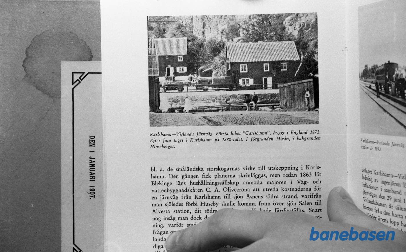 Tegning. Svenske Jernbanevogne