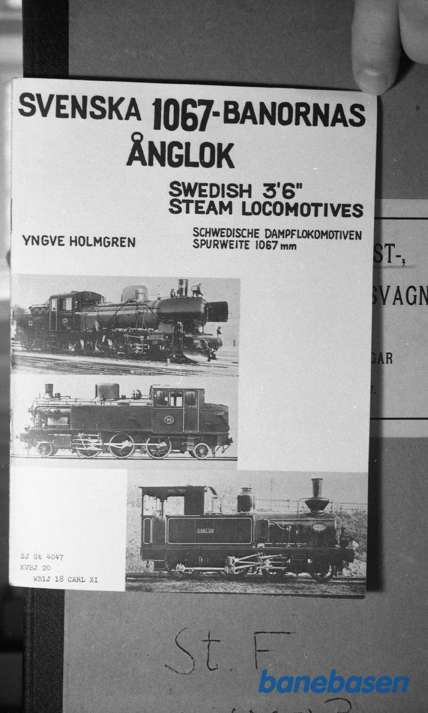 Tegning. Svenske Jernbanevogne