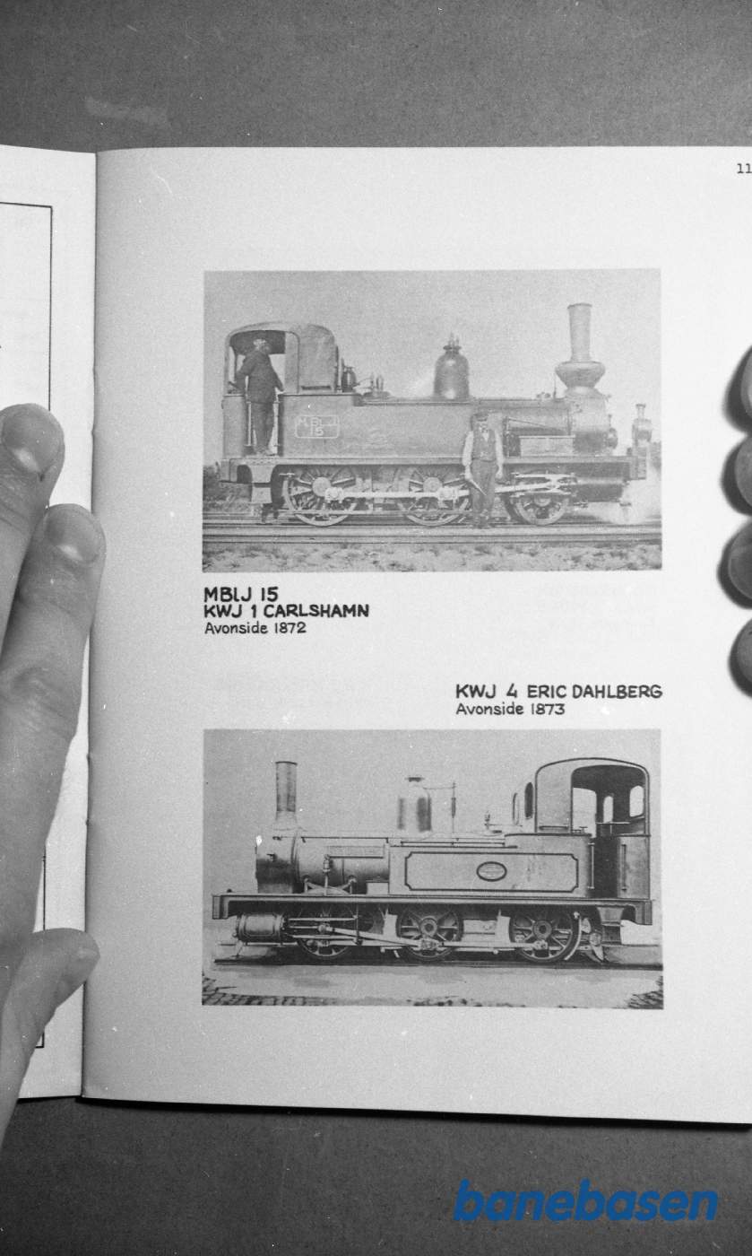 Tegning. Svenske Jernbanevogne