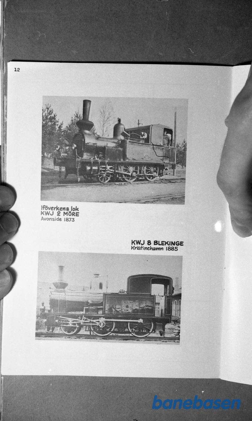 Tegning. Svenske Jernbanevogne