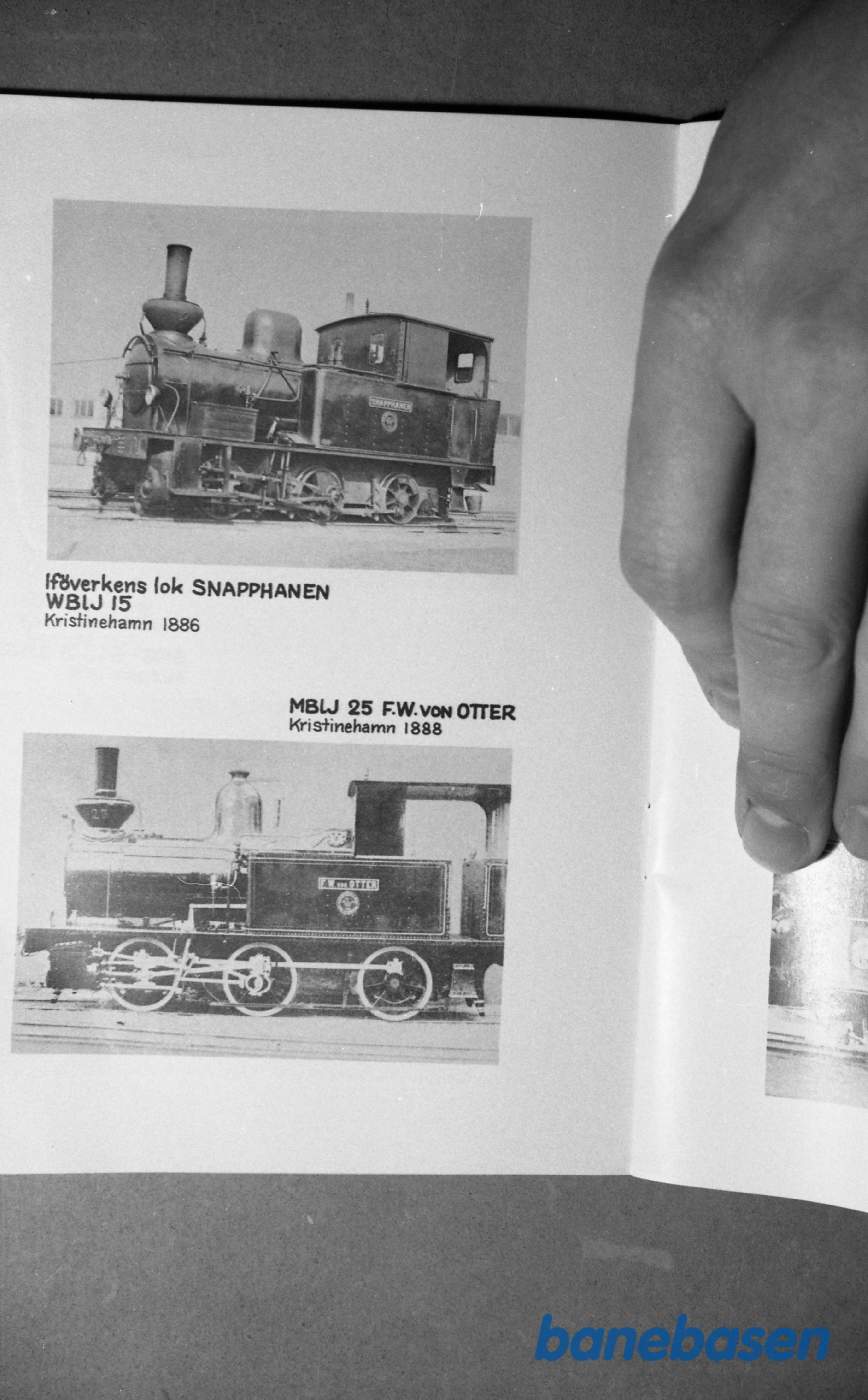 Tegning. Svenske Jernbanevogne