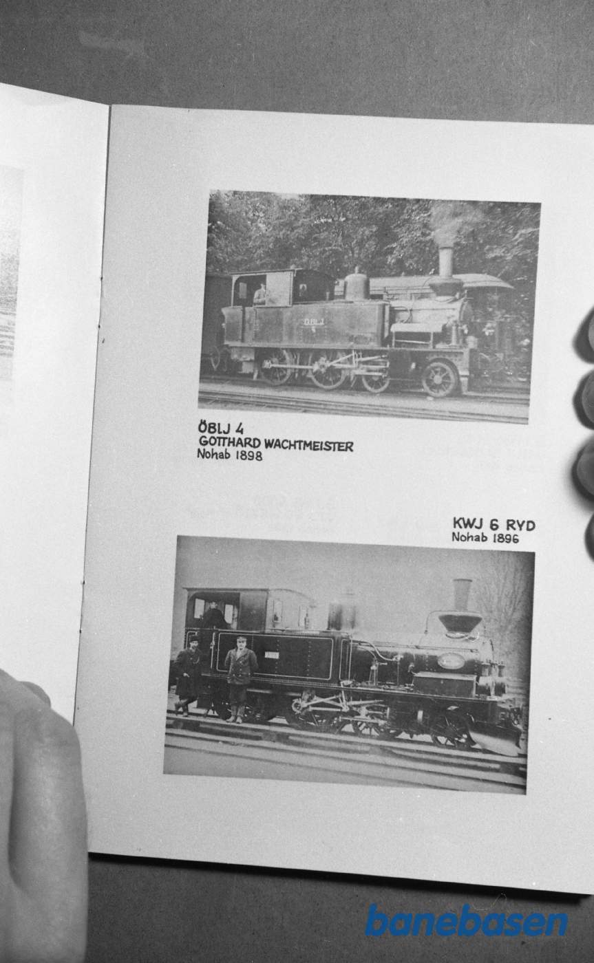 Tegning. Svenske Jernbanevogne