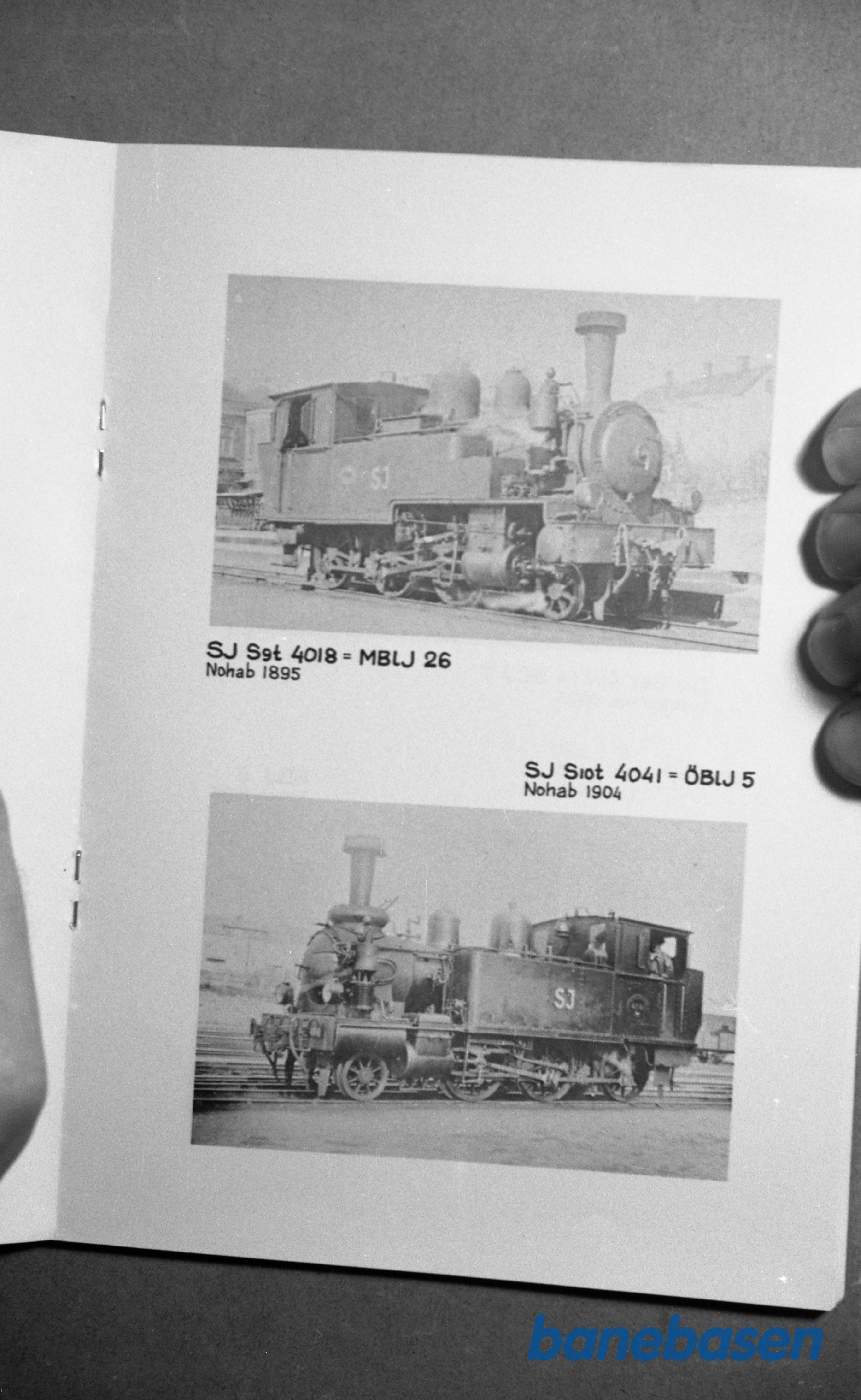 Tegning. Svenske Jernbanevogne