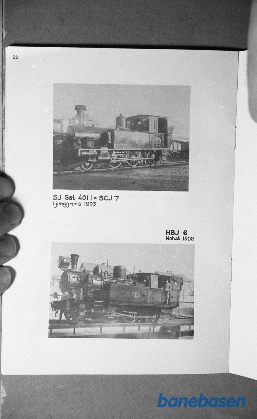 Tegning. Svenske Jernbanevogne