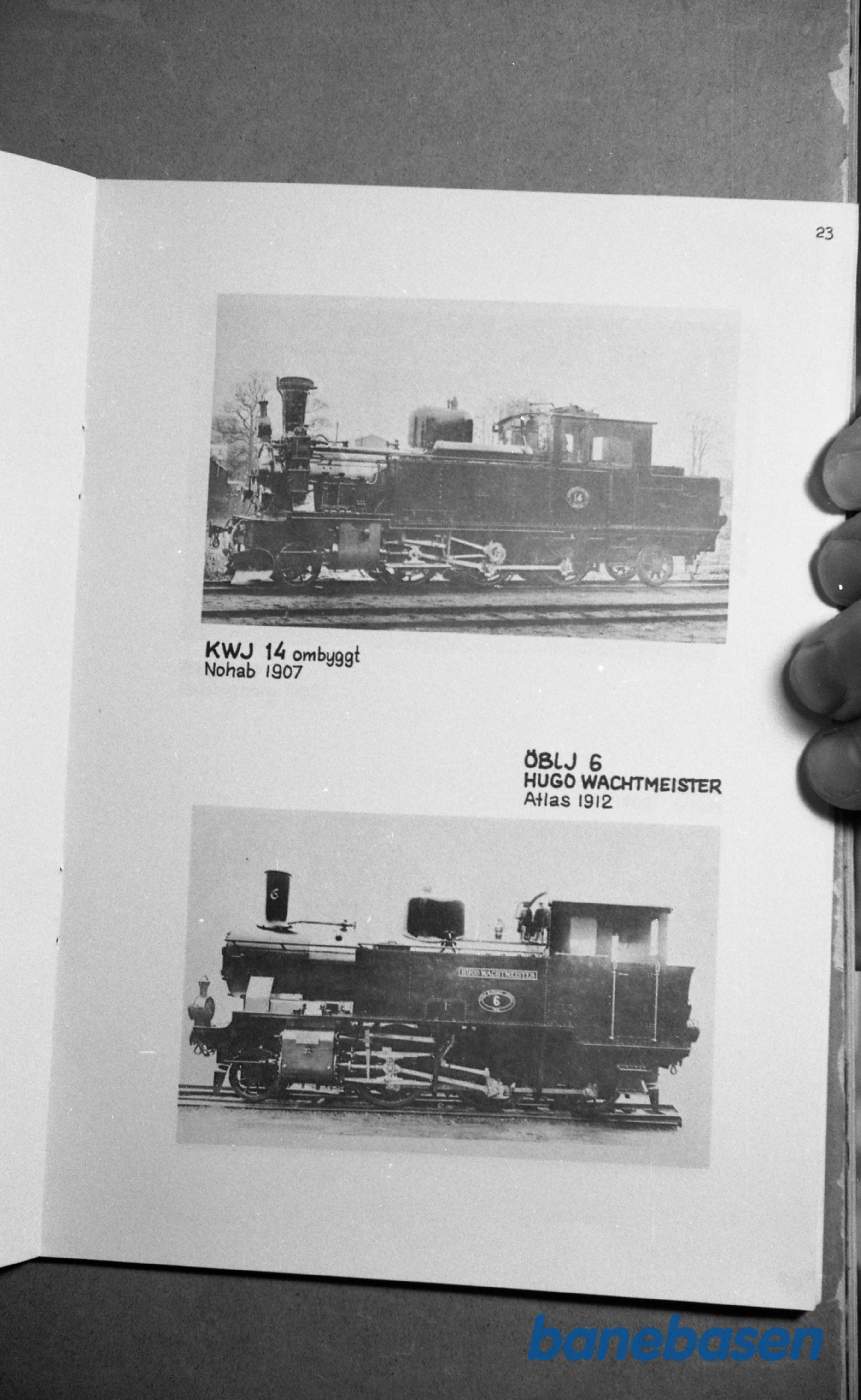 Tegning. Svenske Jernbanevogne