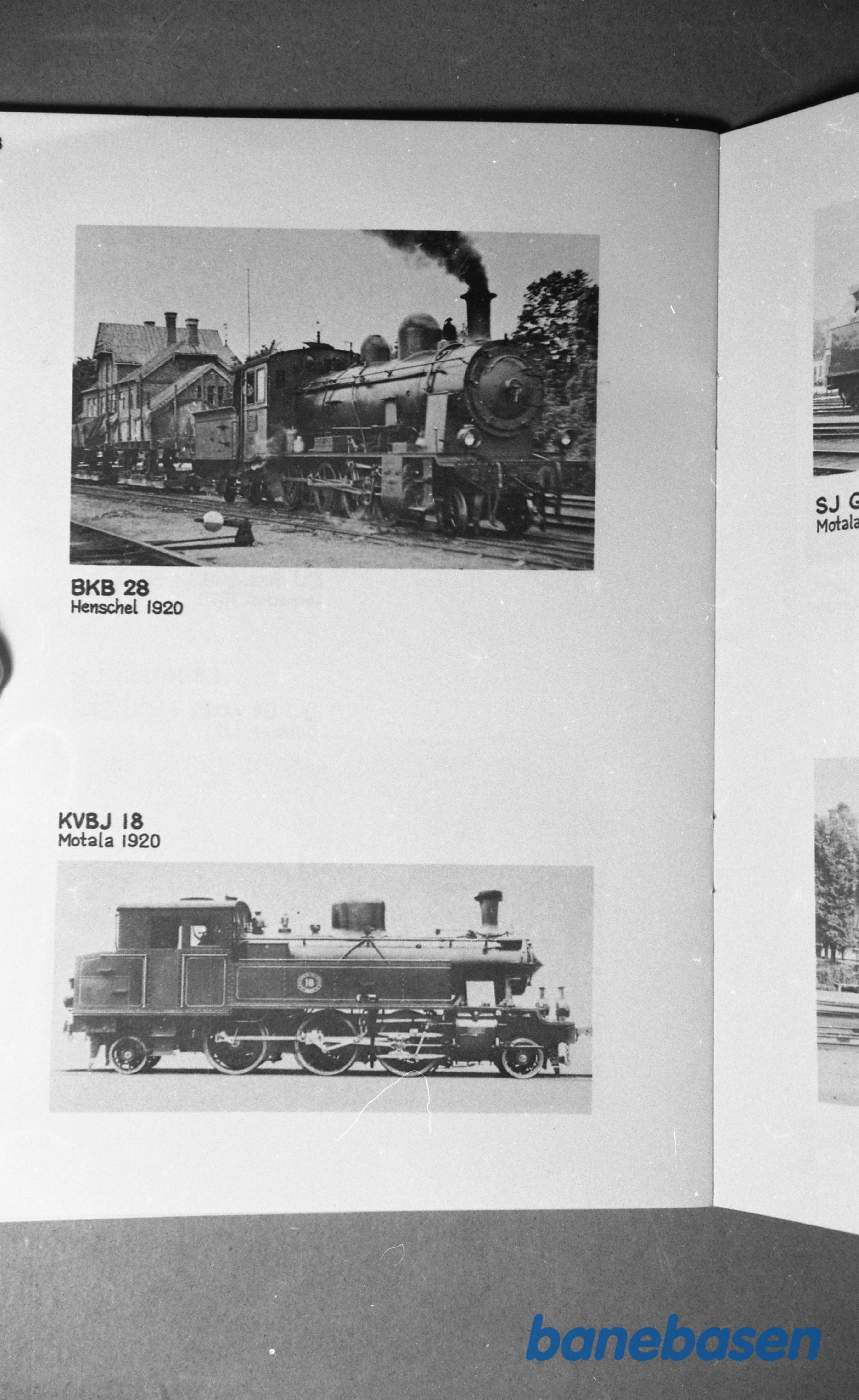 Tegning. Svenske Jernbanevogne