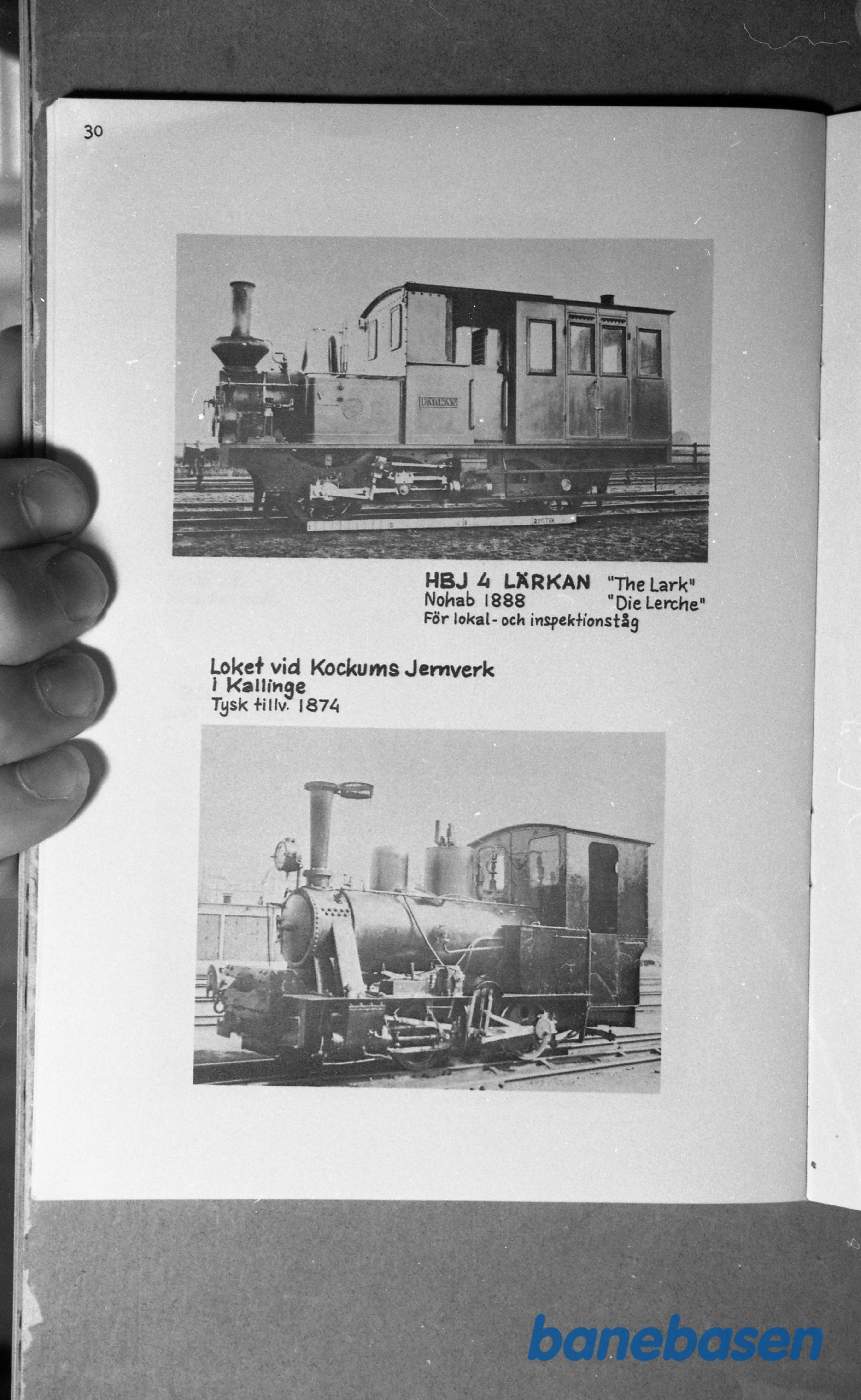 Tegning. Svenske Jernbanevogne