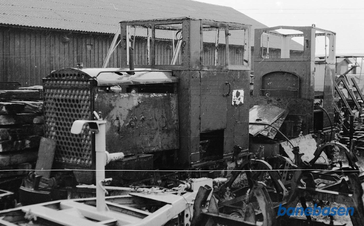Smalsporede lokomotiver fra Nybølle Skærvefabrik