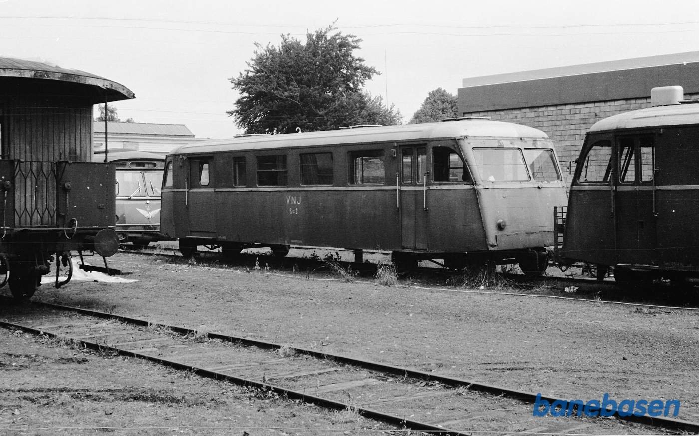 Skælskør station med VNJ Sp 3