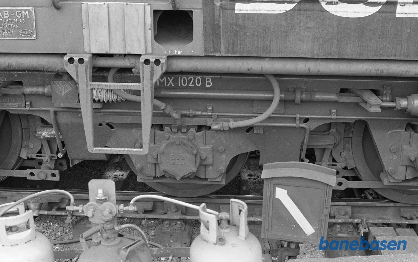 Helsingør. Undervogn til MX 1020 Helsingør. Undervogn til MX 1020