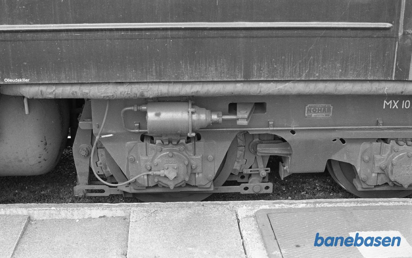 Helsingør. Undervogn til MX 1016 Helsingør. Undervogn til MX 1016