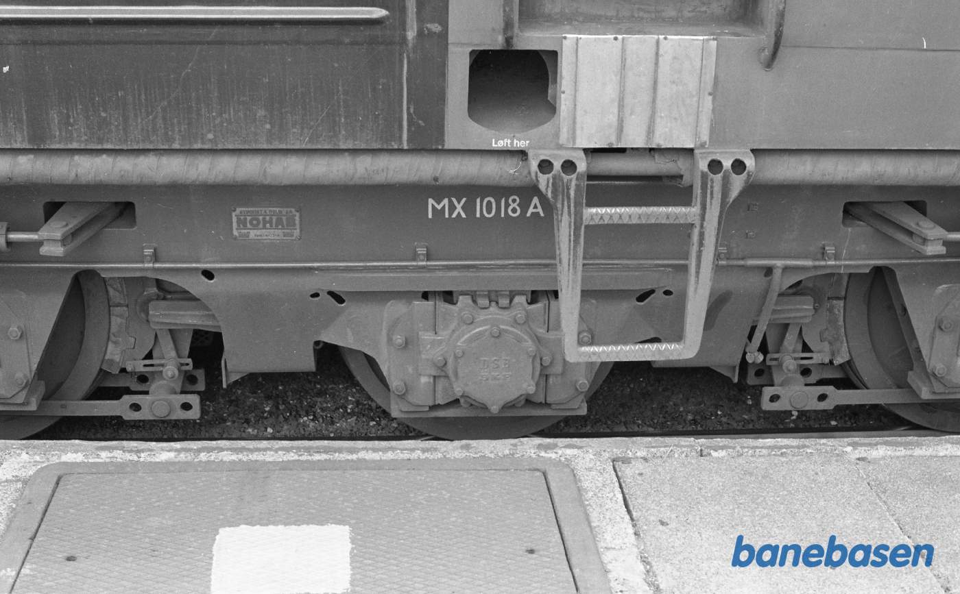 Helsingør. Undervogn til MX 1016 Helsingør. Undervogn til MX 1016