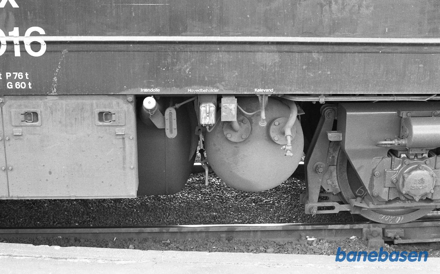 Helsingør. Undervogn til MX 1016 Helsingør. Undervogn til MX 1016