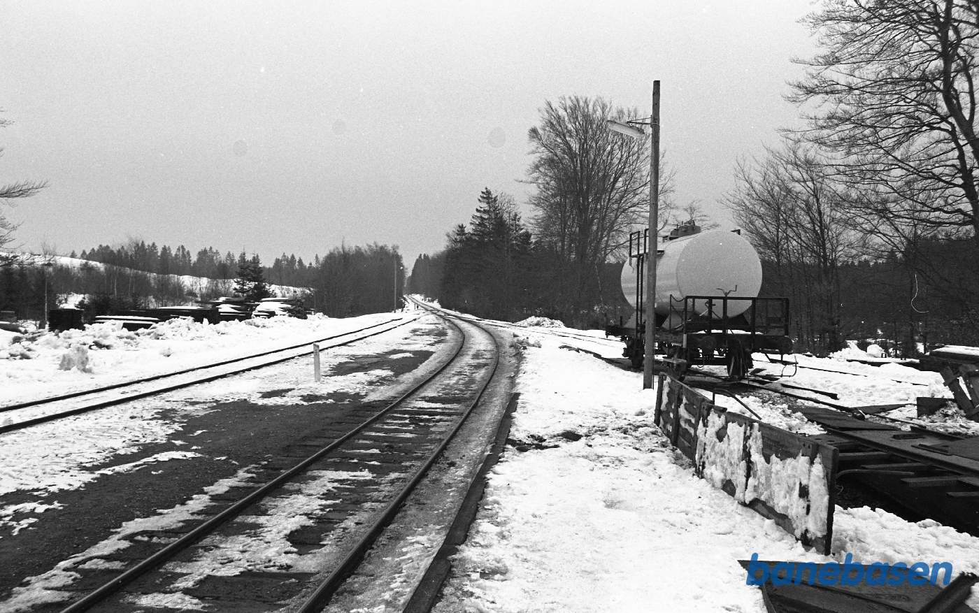 Kagerup station. Sydenden.