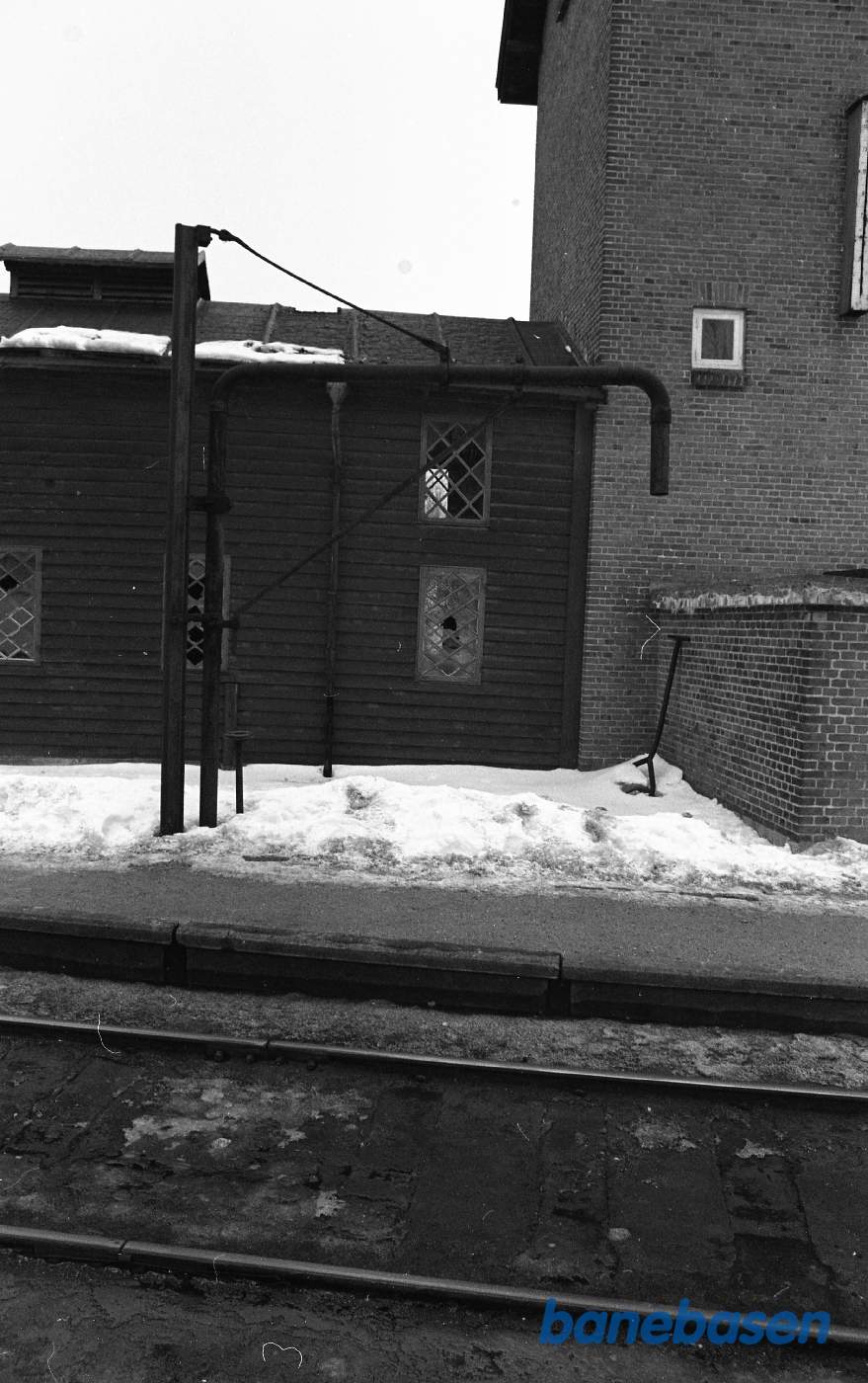 Kagerup station. Vandkranen