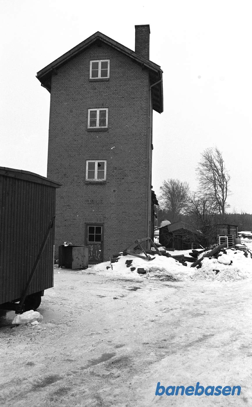 Kagerup station. Vandtårnet Kagerup station. Vandtårnet