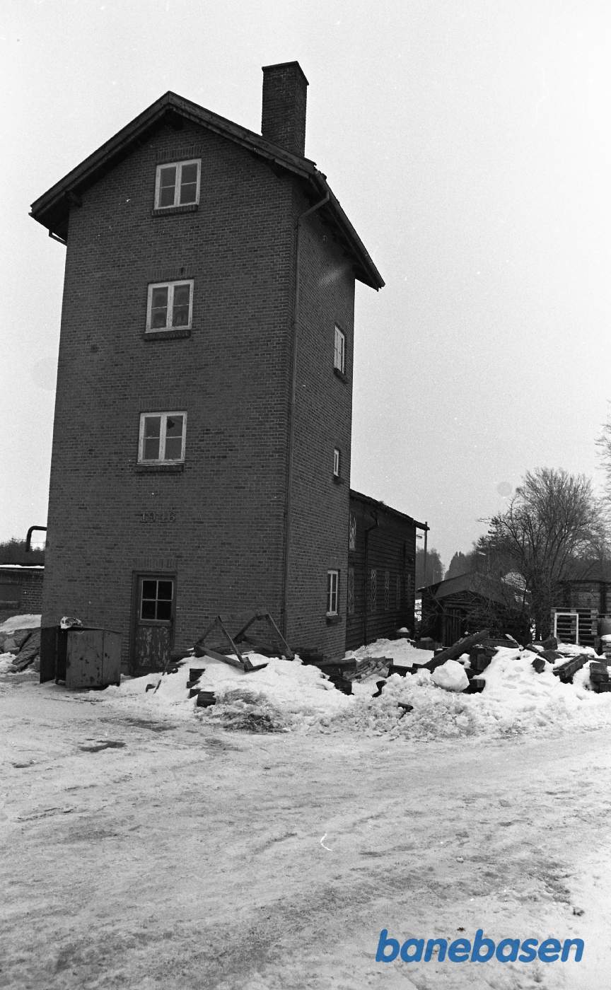 Kagerup station. Vandtårnet Kagerup station. Vandtårnet