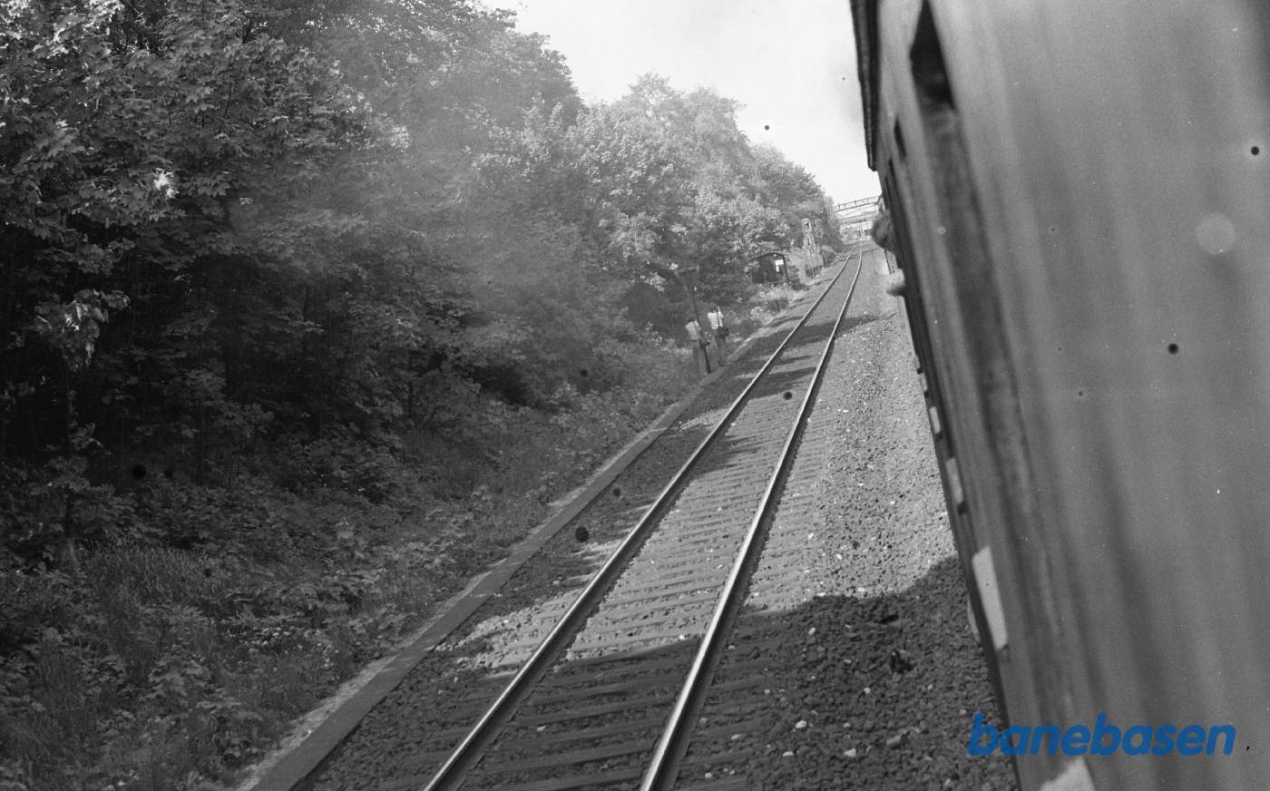 Udsigt fra togets vindue