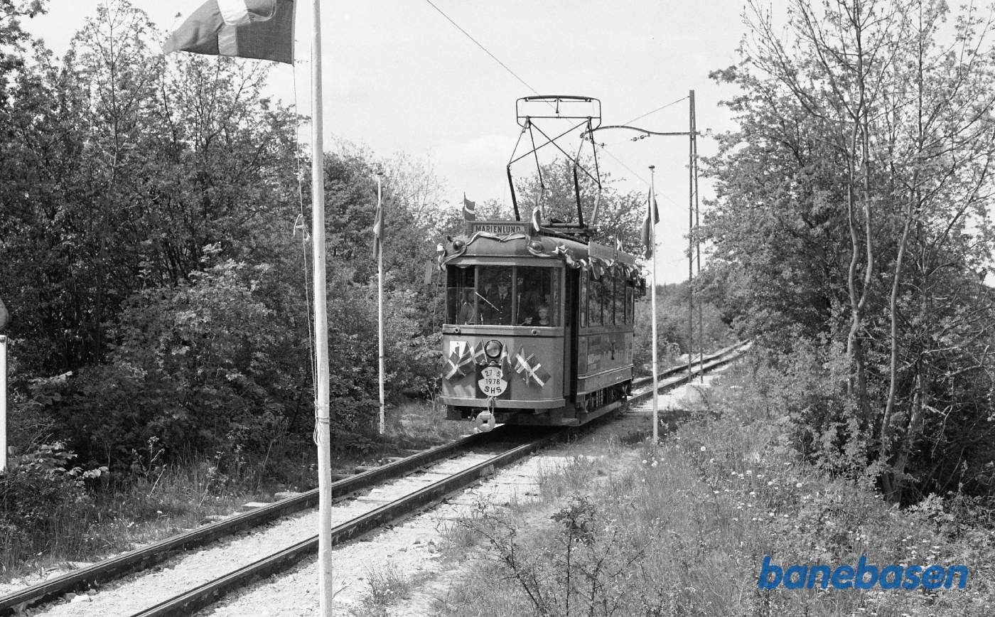 Skjoldenæsholm. Aarhus sporvogn