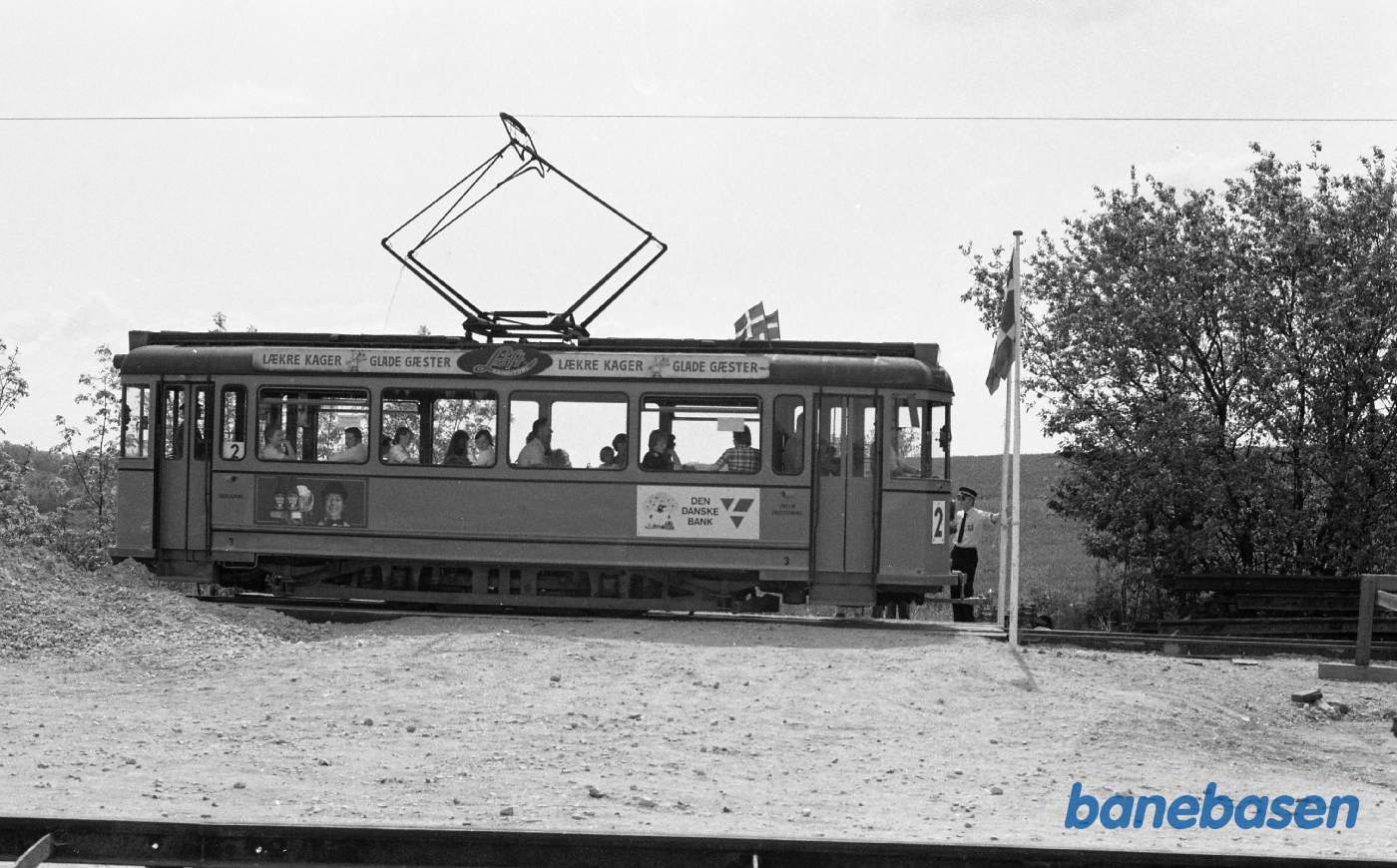 Skjoldenæsholm. Aarhus sporvogn