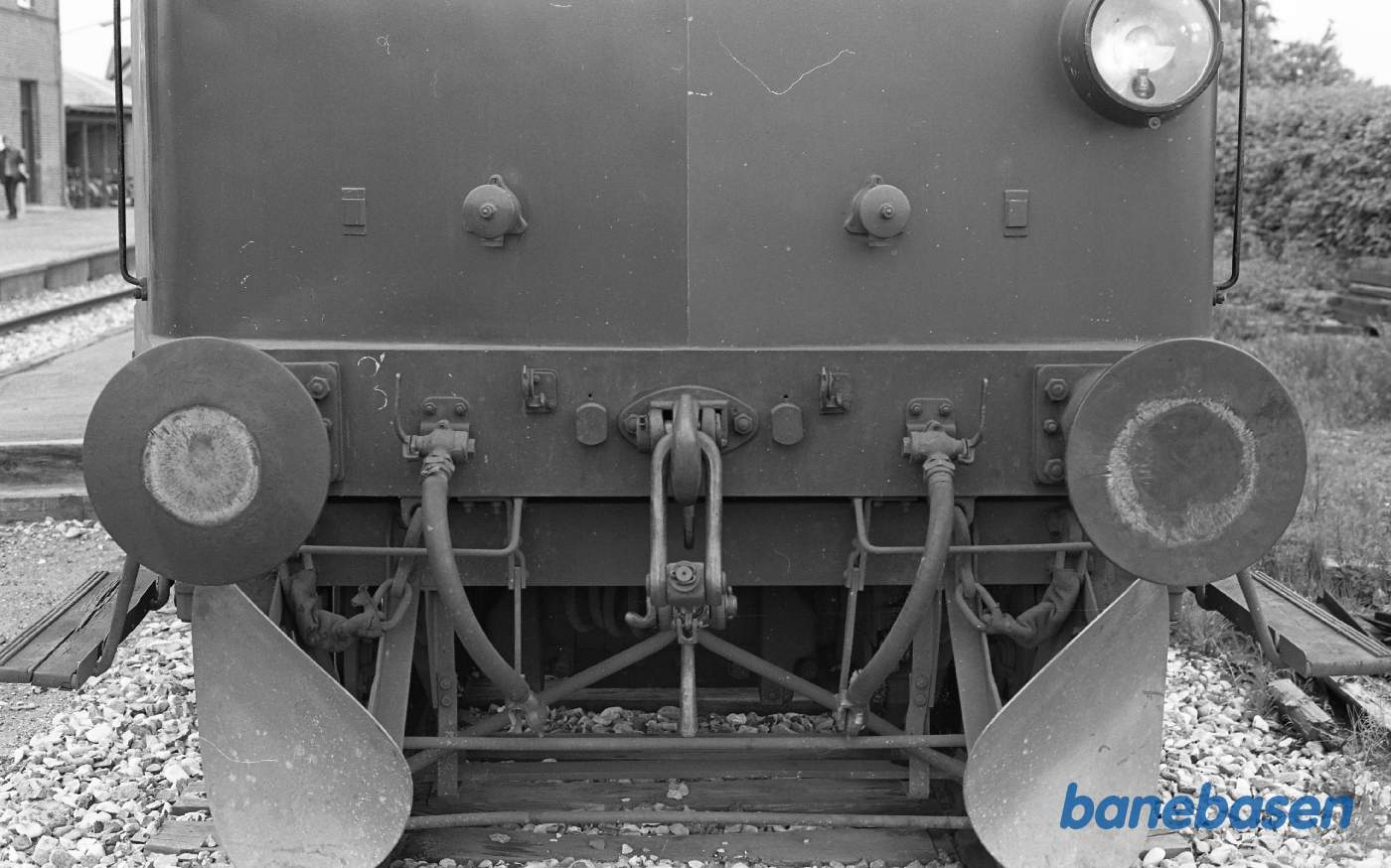 Græsted station. Detalje : Fronten