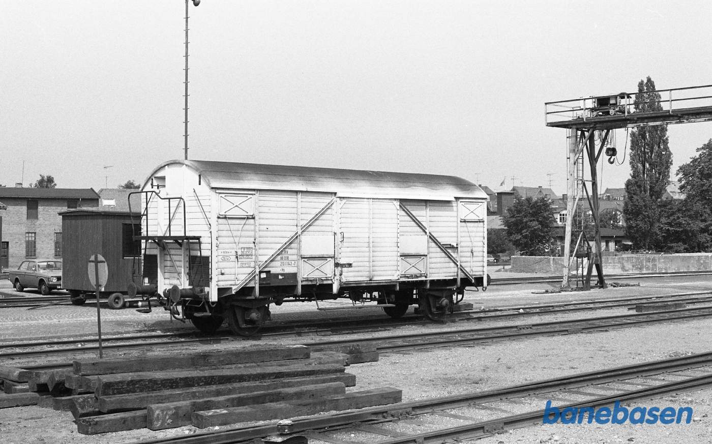 Hs godsvogn i Hillerød Hs godsvogn i Hillerød