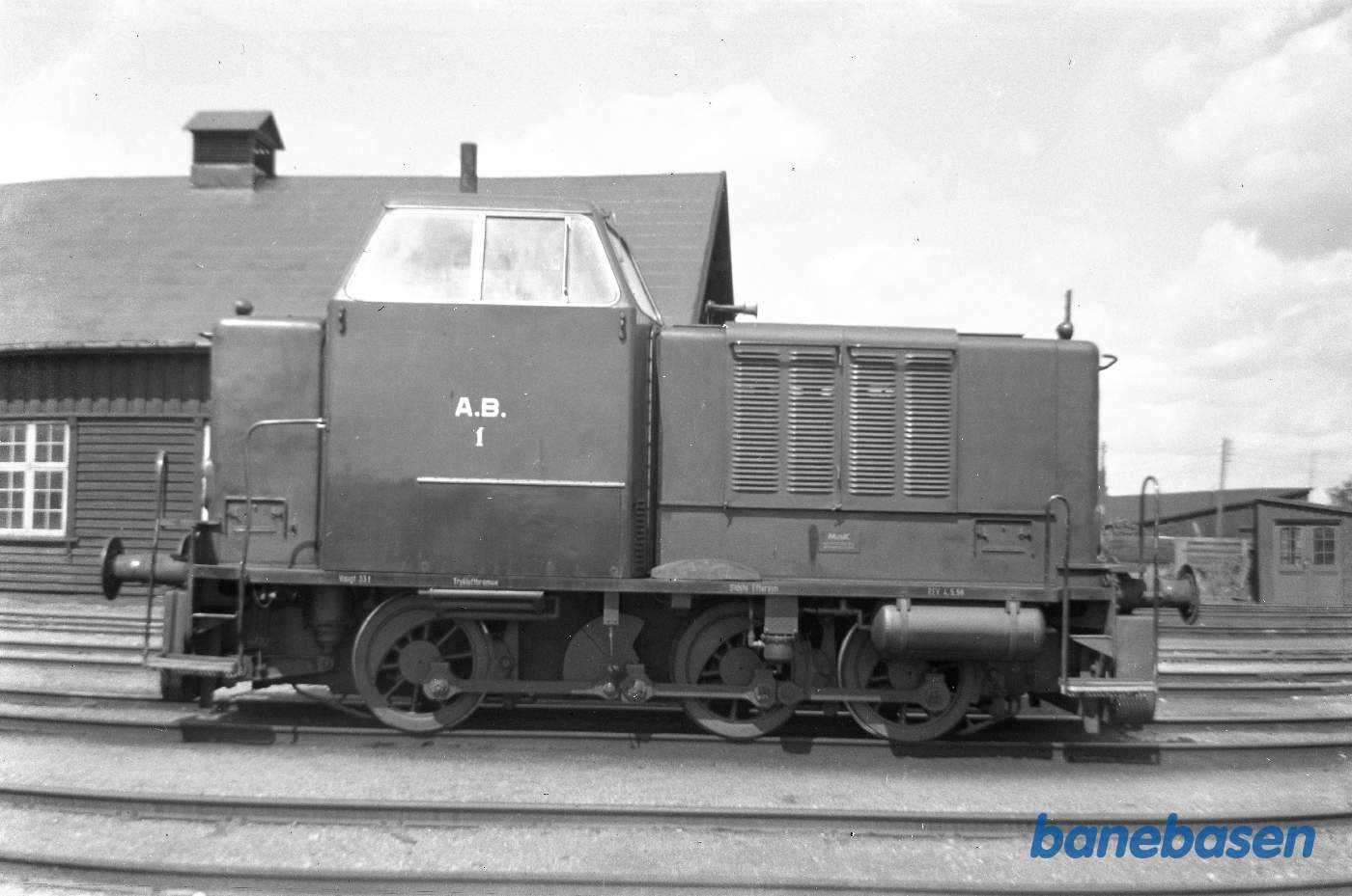 AB 1 på Amagerbro station AB 1 på Amagerbro station