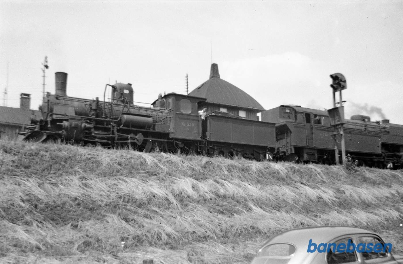 GB. S 723 og K 539 ved Det gule Palæ GB. S 723 og K 539 ved Det gule Palæ