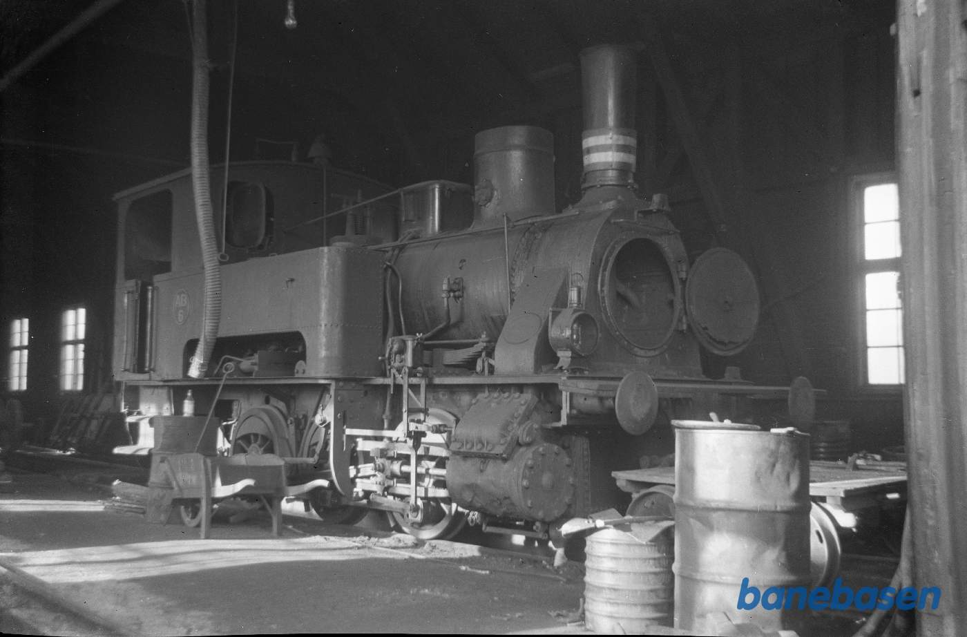 Amagerbro. Remisen med AB 6 Amagerbro. Remisen med AB 6