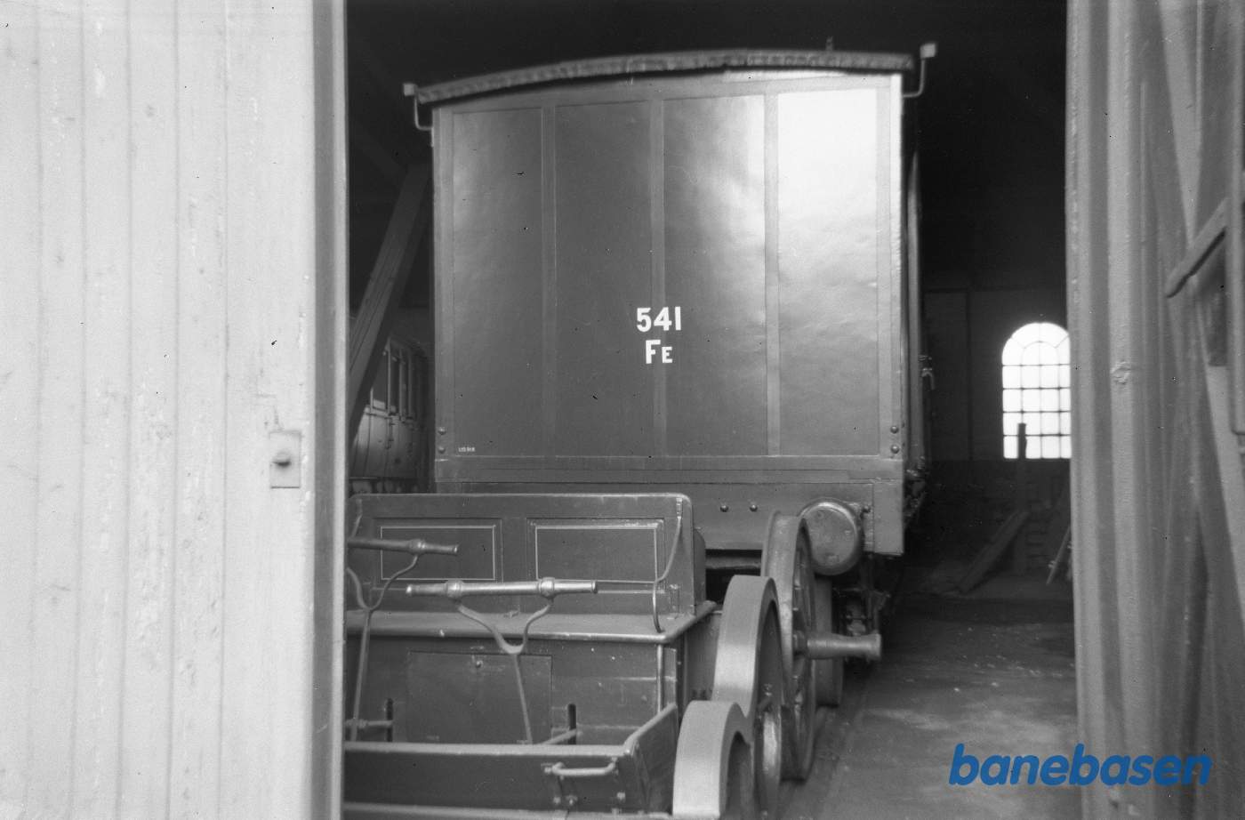 Østerport. Gavlen af Fe 541