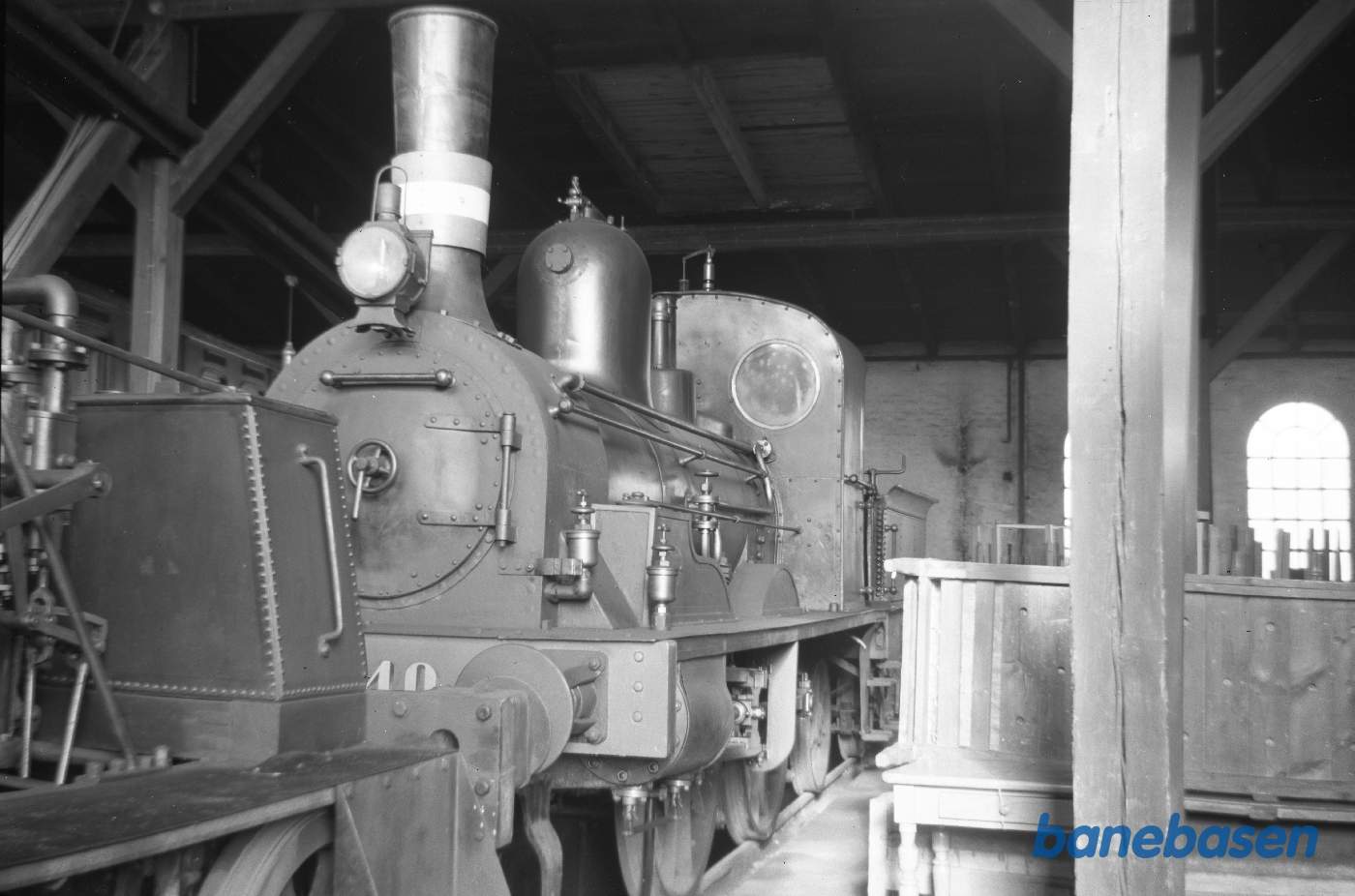 H 40 i remisen på Østerport H 40 i remisen på Østerport