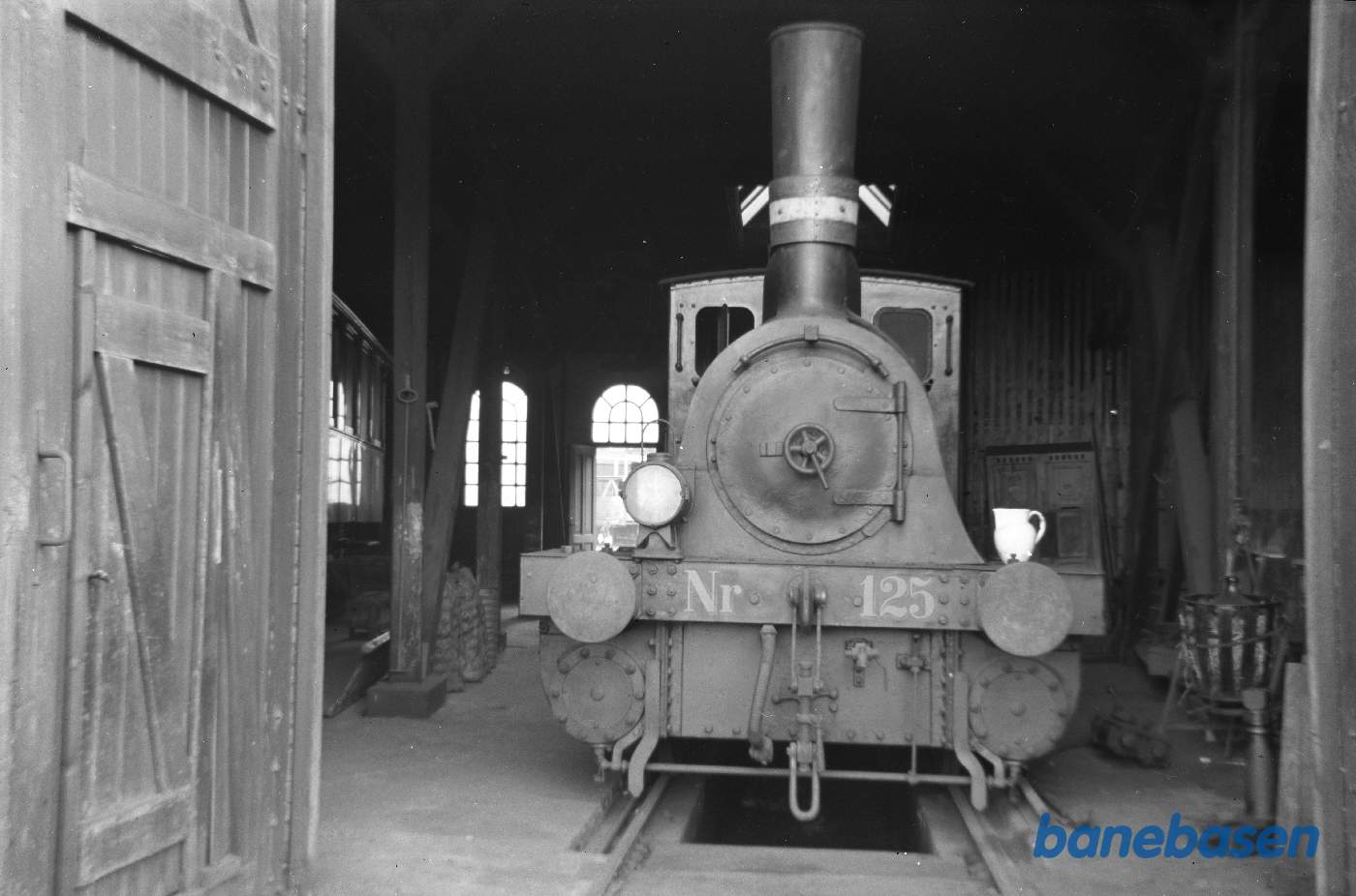 P 125 i remisen på Østerport P 125 i remisen på Østerport