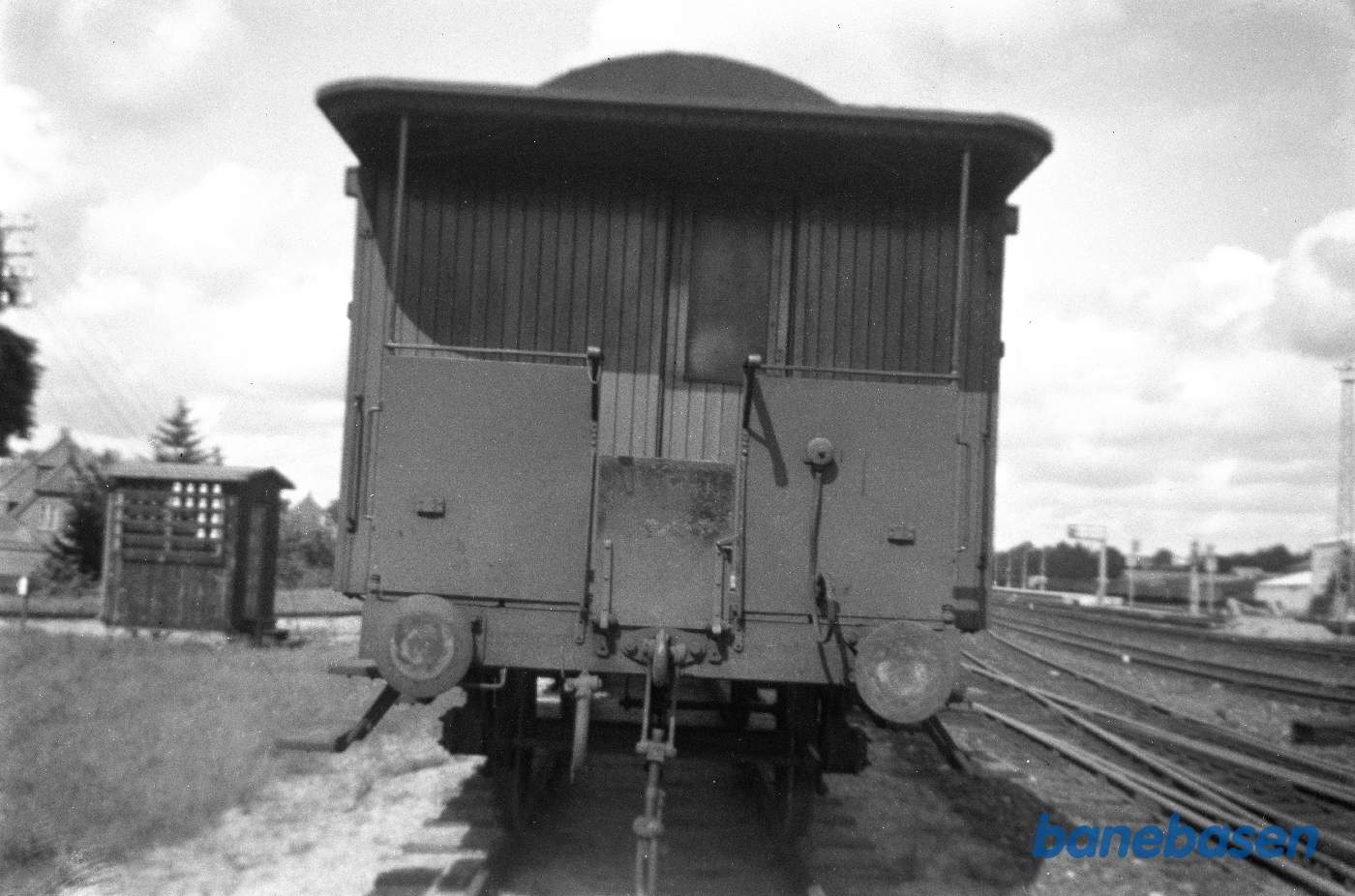 Hillerød station. Gavlen af 74 Hillerød station. Gavlen af 74