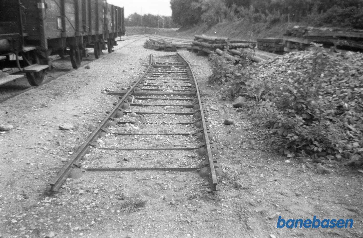 Græsted station. Grydespor