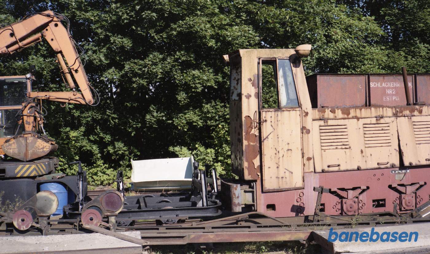 Smalsporet rangertraktor på Rygen