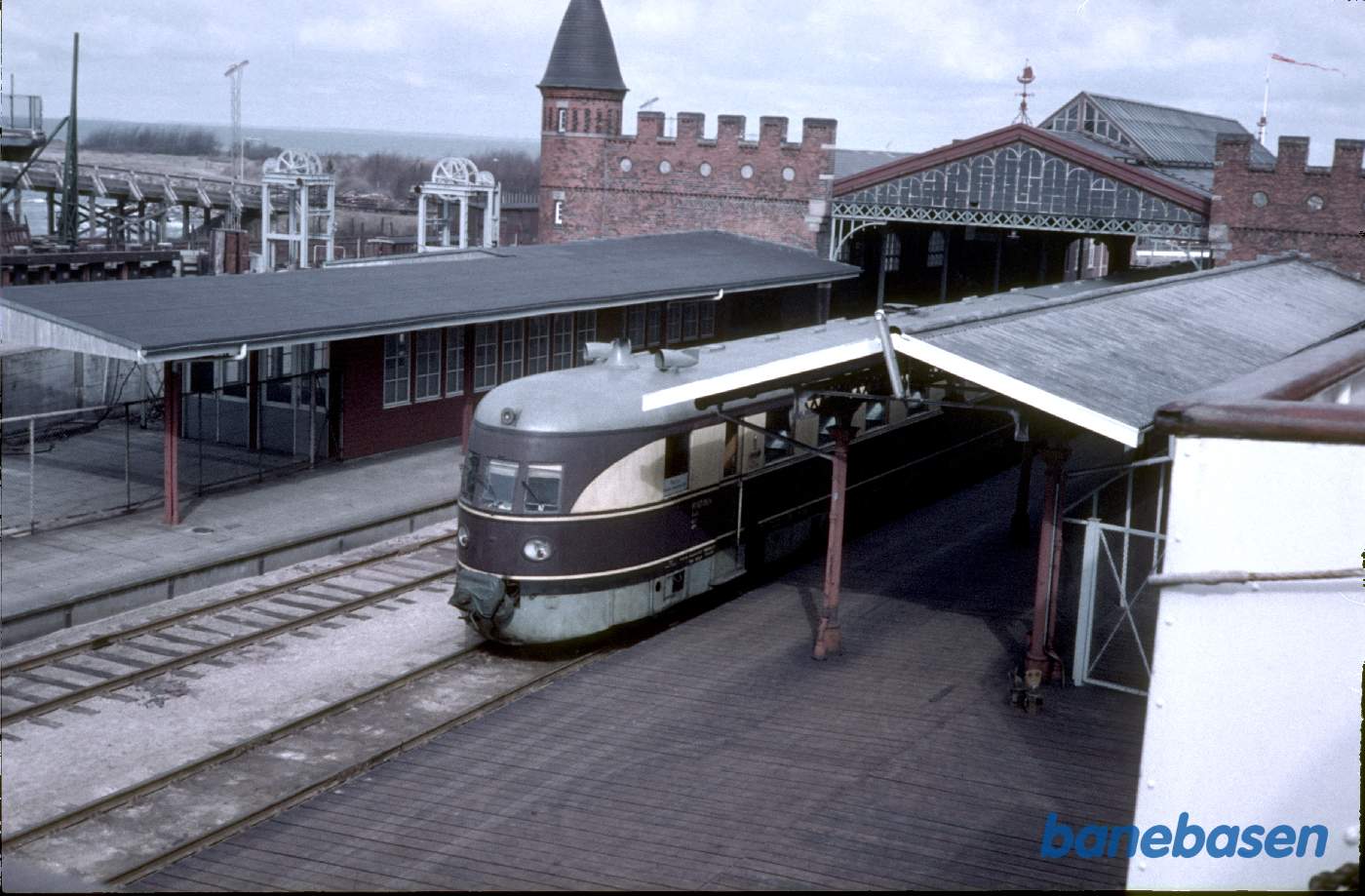 Eksprestoget "Neptun" Berlin-København i Gedser
