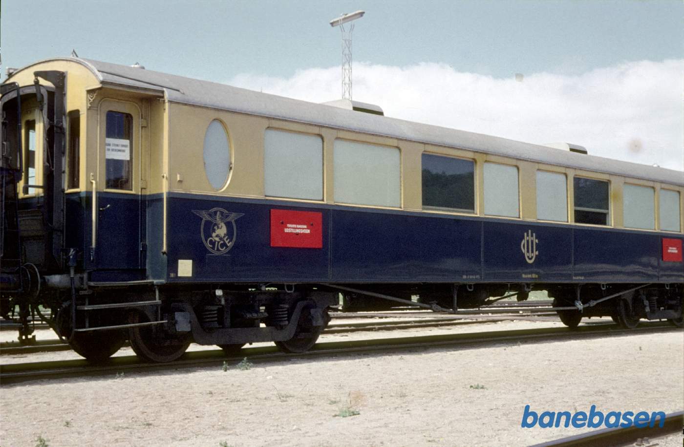 Udstillingsvogn tilhørende Union Internationale des Chemins de fer