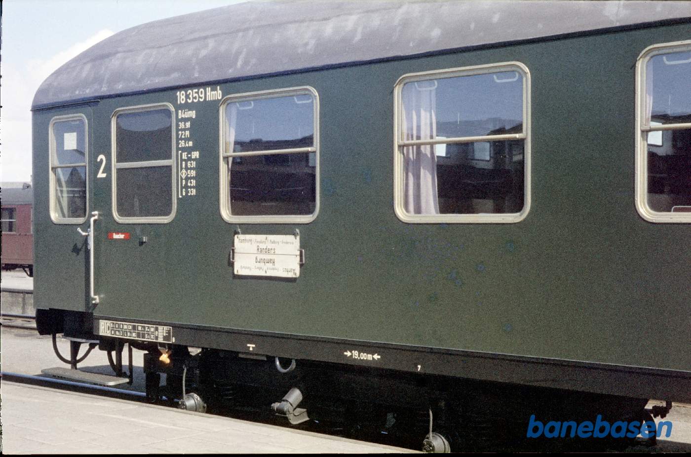 Gennemgående vogn Hamburg-Randers