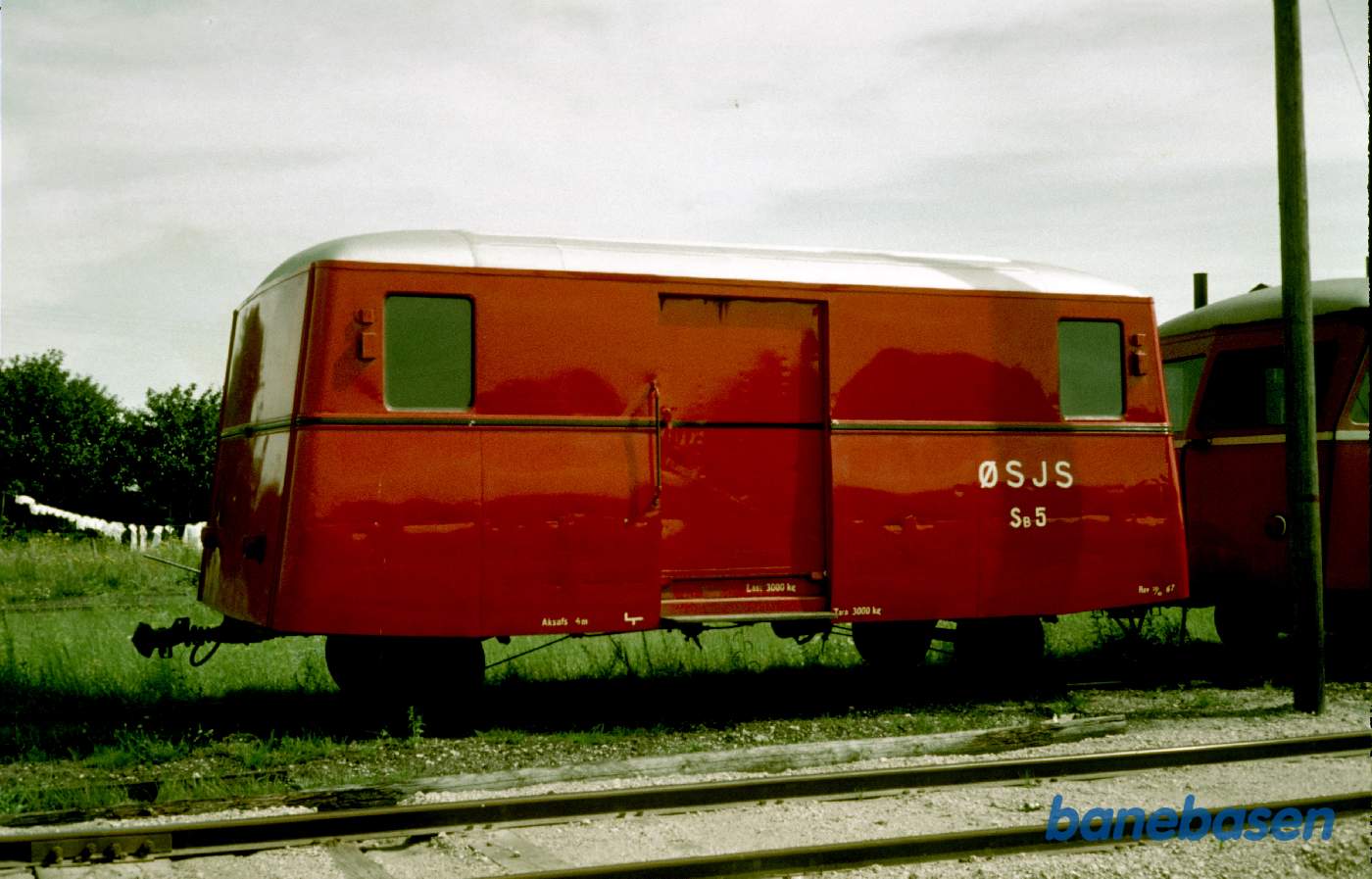 Skinnebusbagagevogn Skinnebusbagagevogn