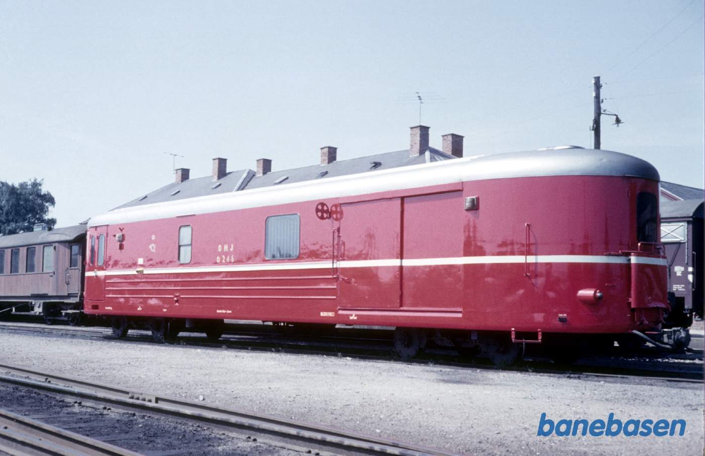 Skinnebuspost- og bagagevogn