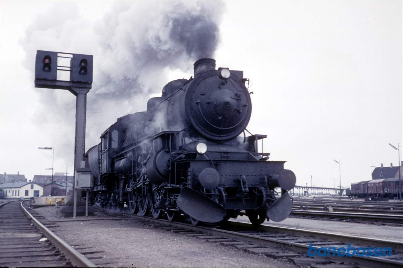 Damptog afgår mod Slagelse