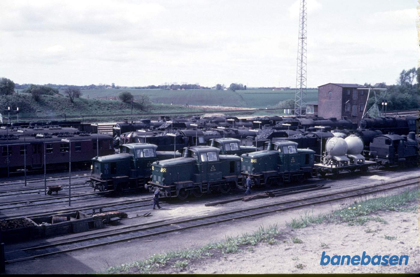 Damploko, motorvogne og MH