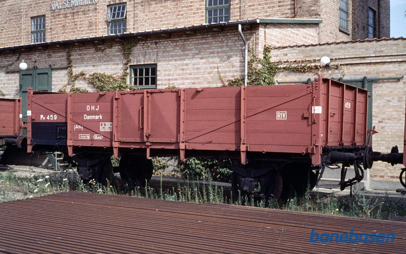 Højsidet åben godsvogn