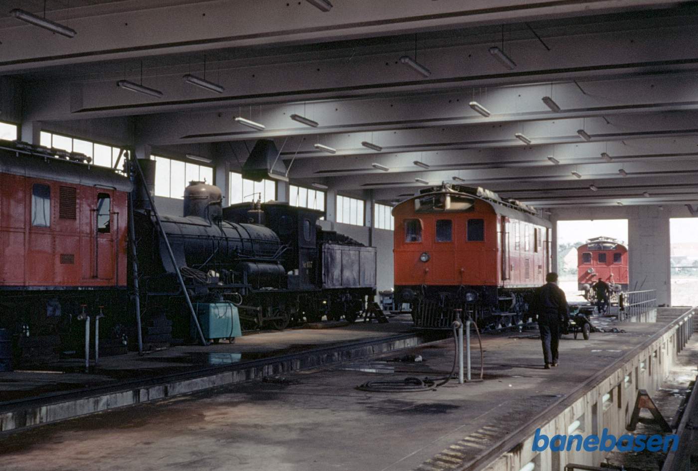 Interiør af det nye værksted