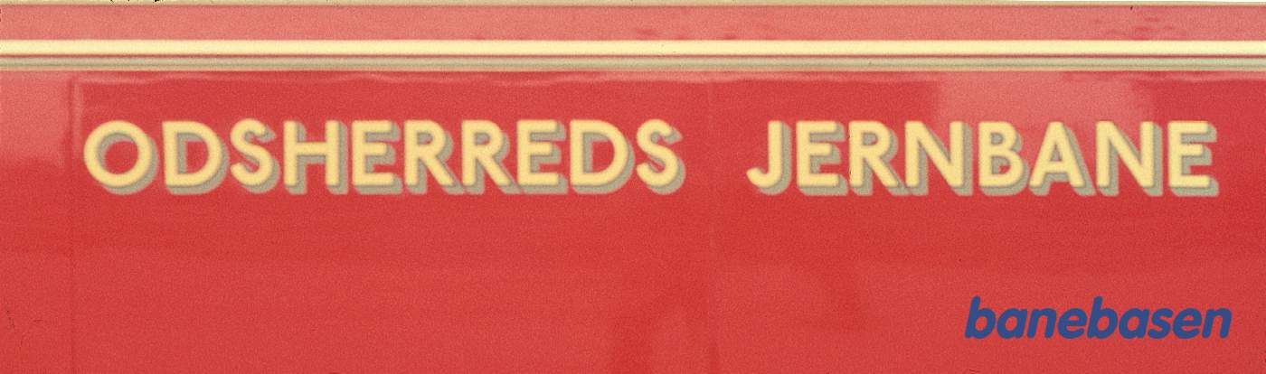 OHJs fulde navn som påmalet ældre personvogne