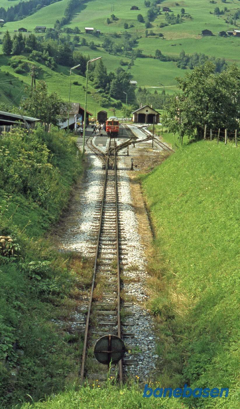 Krimml station, end of the line