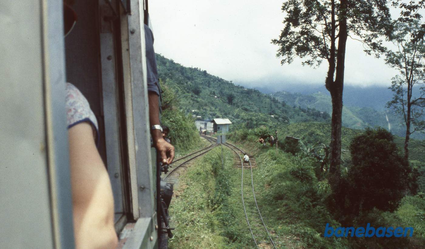 Vi er kommet til de berømte "Rebroussement" hvor toget trykker tilbage opad for at vinde højde