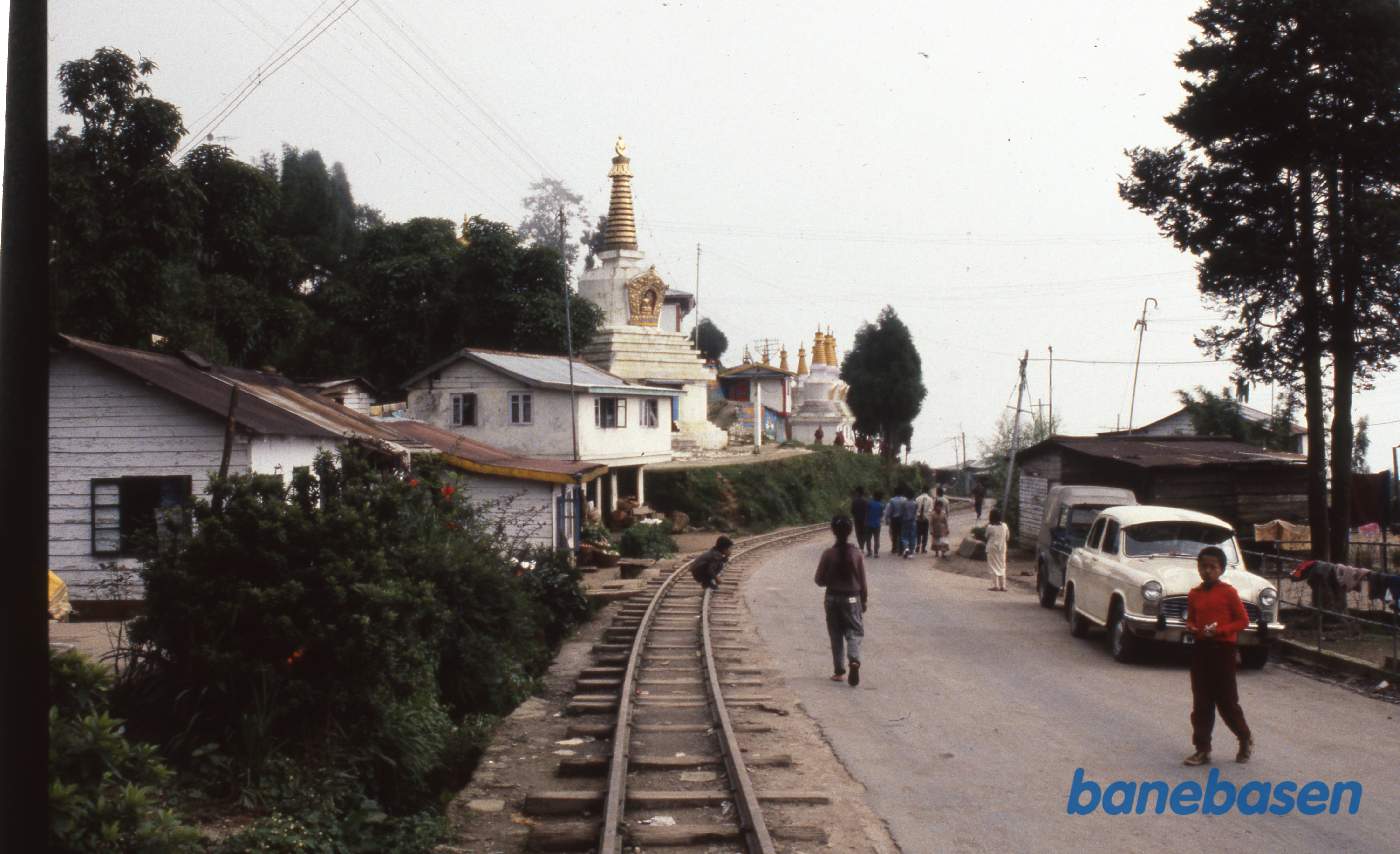 Et sted på strækningen mellem Kurseong og Sonada