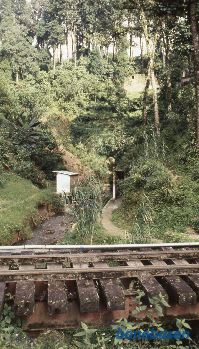 Et sted på strækningen mellem Sonada og Ghum