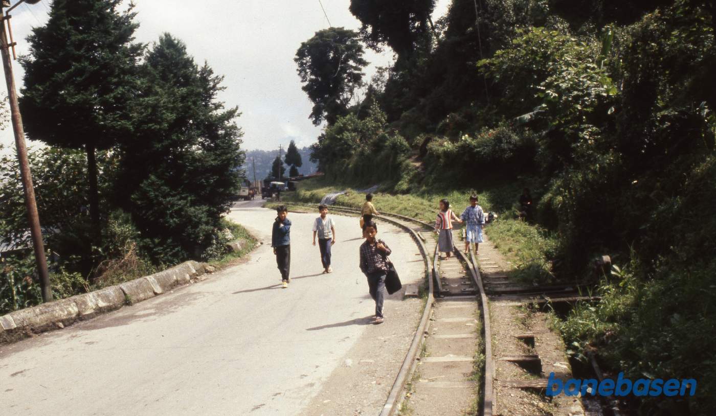 Et sted på strækningen mellem Sonada og Ghum